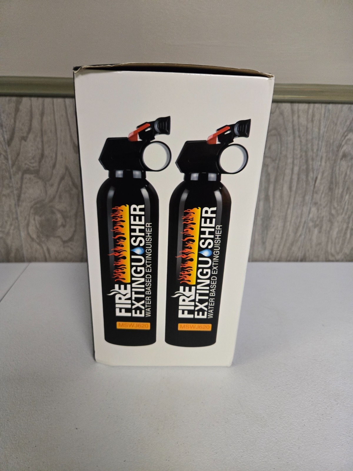 Water-based Fire Extinguishers w/ Mount Bracket – 6 PACK NEW for Home Office +
