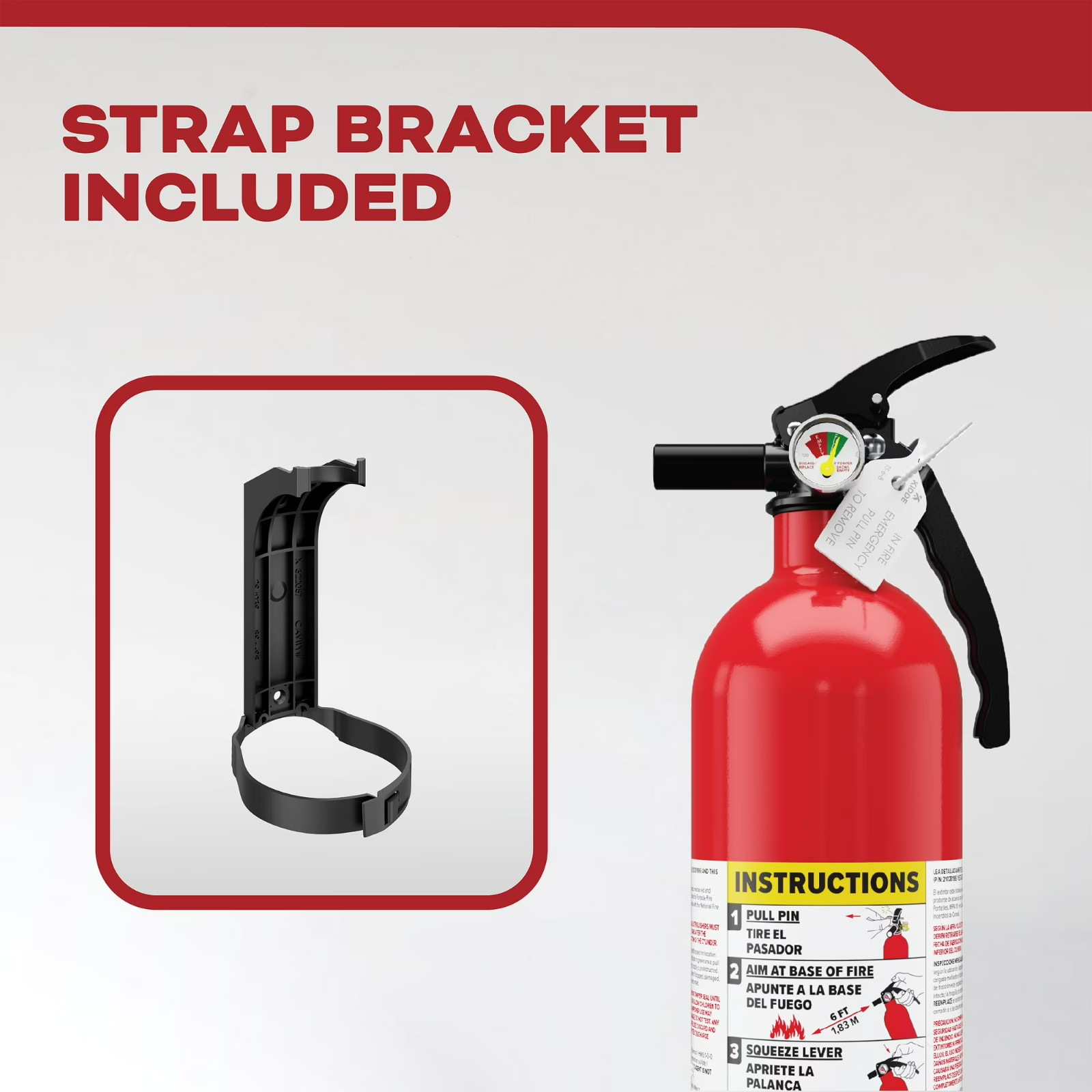 (2 pack) Kidde Basic Fire Extinguisher for Home, Residential 1A10BC