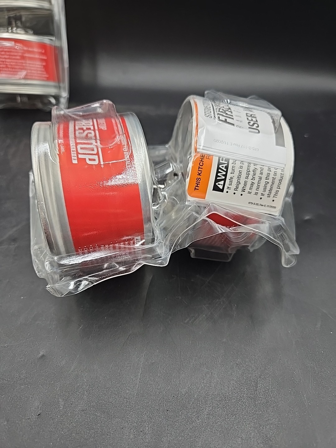 *READ* (2 Pack) Stovetop Firestop 675-3 Range Hood Fire Extinguisher EXP 5/2027