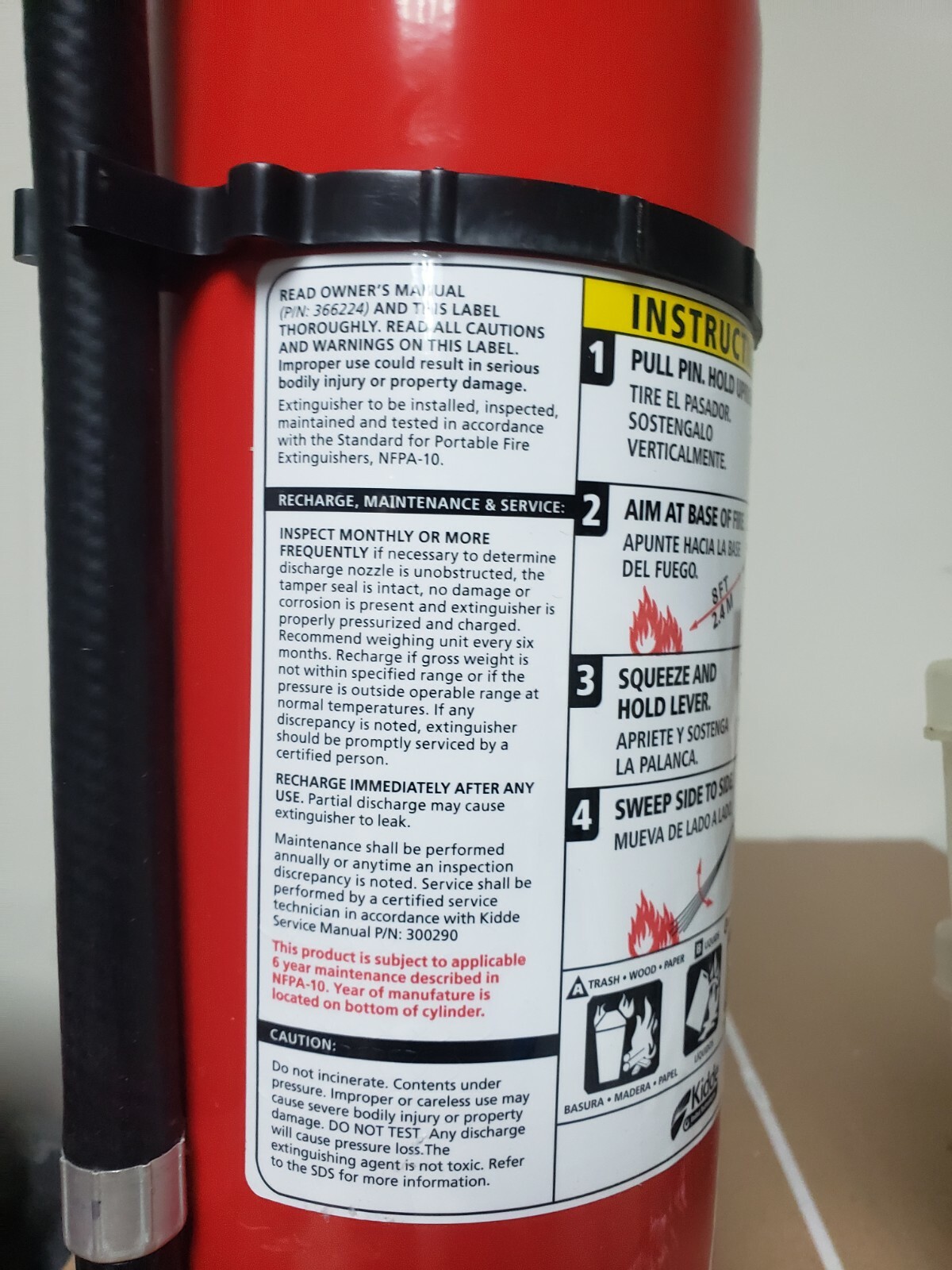 🤡🔥🧯NEW 5lb ABC Fire Extinguisher & Fire Extinguisher Cabinet $87.77🤡 🔥🔥🧯