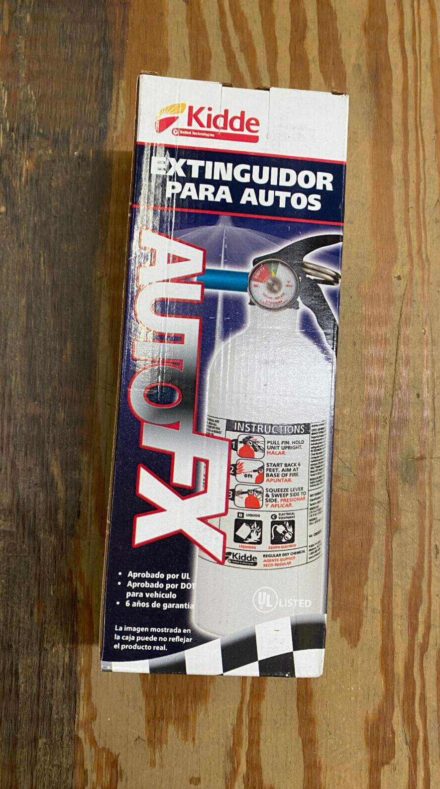 Kidde Auto Fire Extinguisher, Model: FX5 II