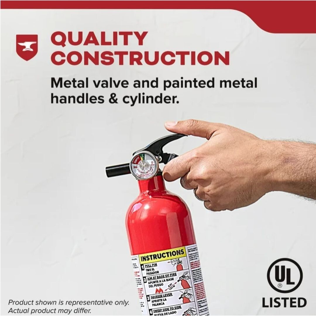 (2 pack) Kidde Basic Fire Extinguisher for Home, Residential 1A10BC