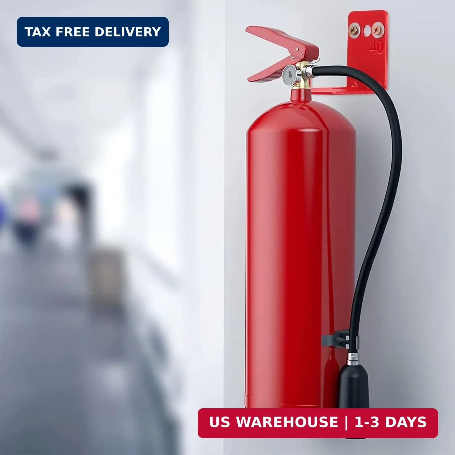 Queekay 20 Pack Fire Extinguisher Mount Universal Bracket 5 to 40 lb Fire Exting