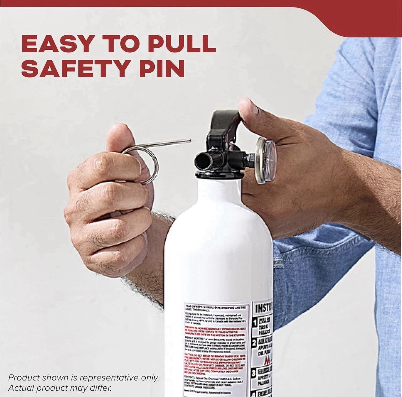 NEW SET Fire Extinguisher Auto Marine Boat Kidde 3.9Lb 10-B:C Dry chemical