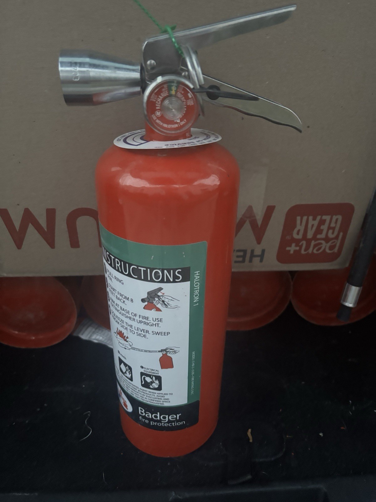 SERVICED 5LB Badger 5 HB-2 – Halotron Fire Extinguisher