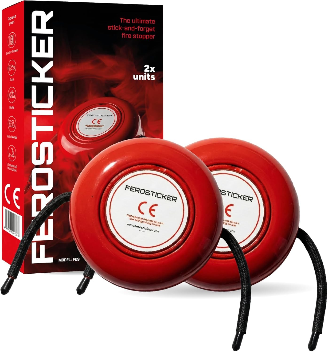 Small Automatic Fire Extinguisher – Compact, Non-Toxic & Maintenance-Free Fire