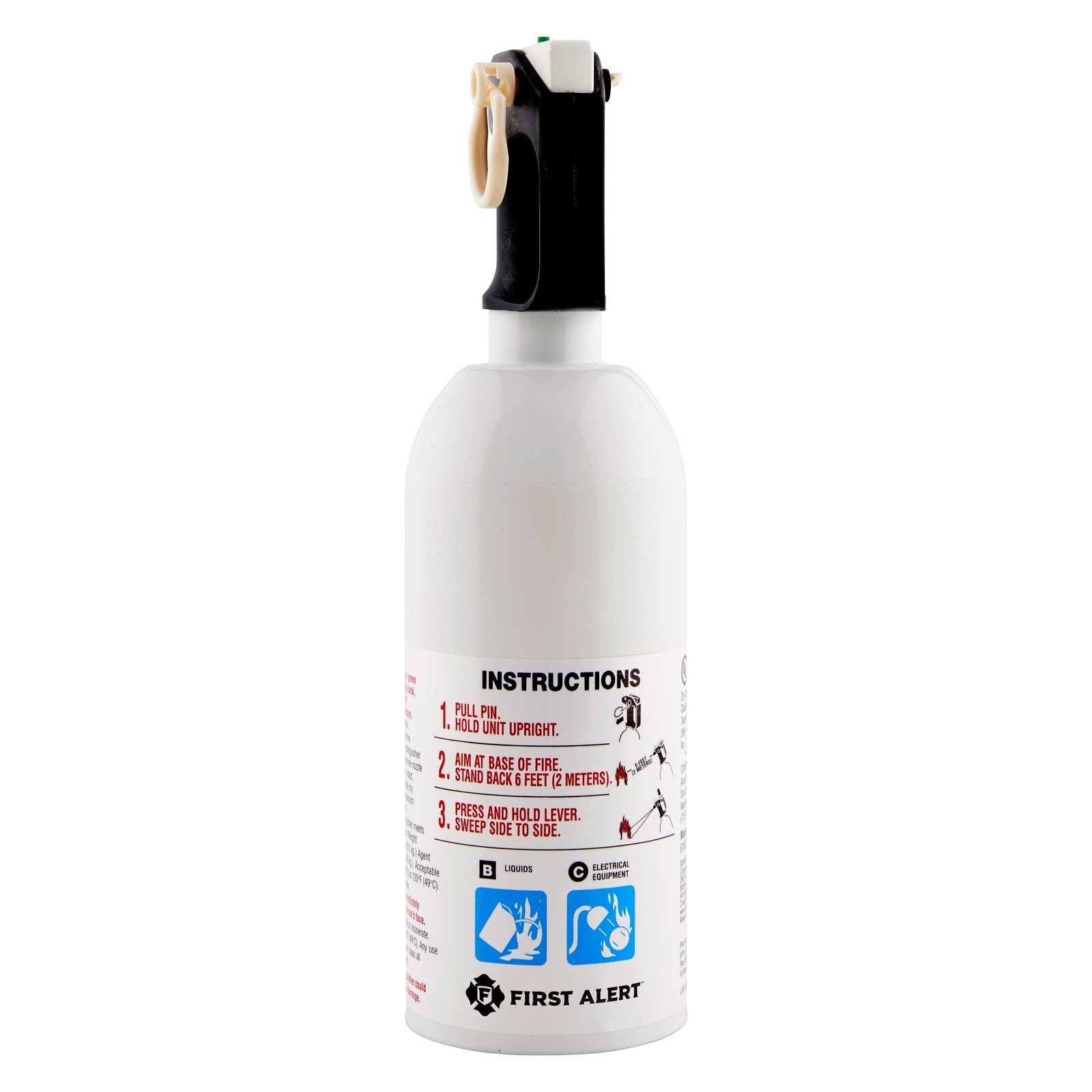 BRK 5-B:C 1.4 lb White Kitchen Fire Extinguisher