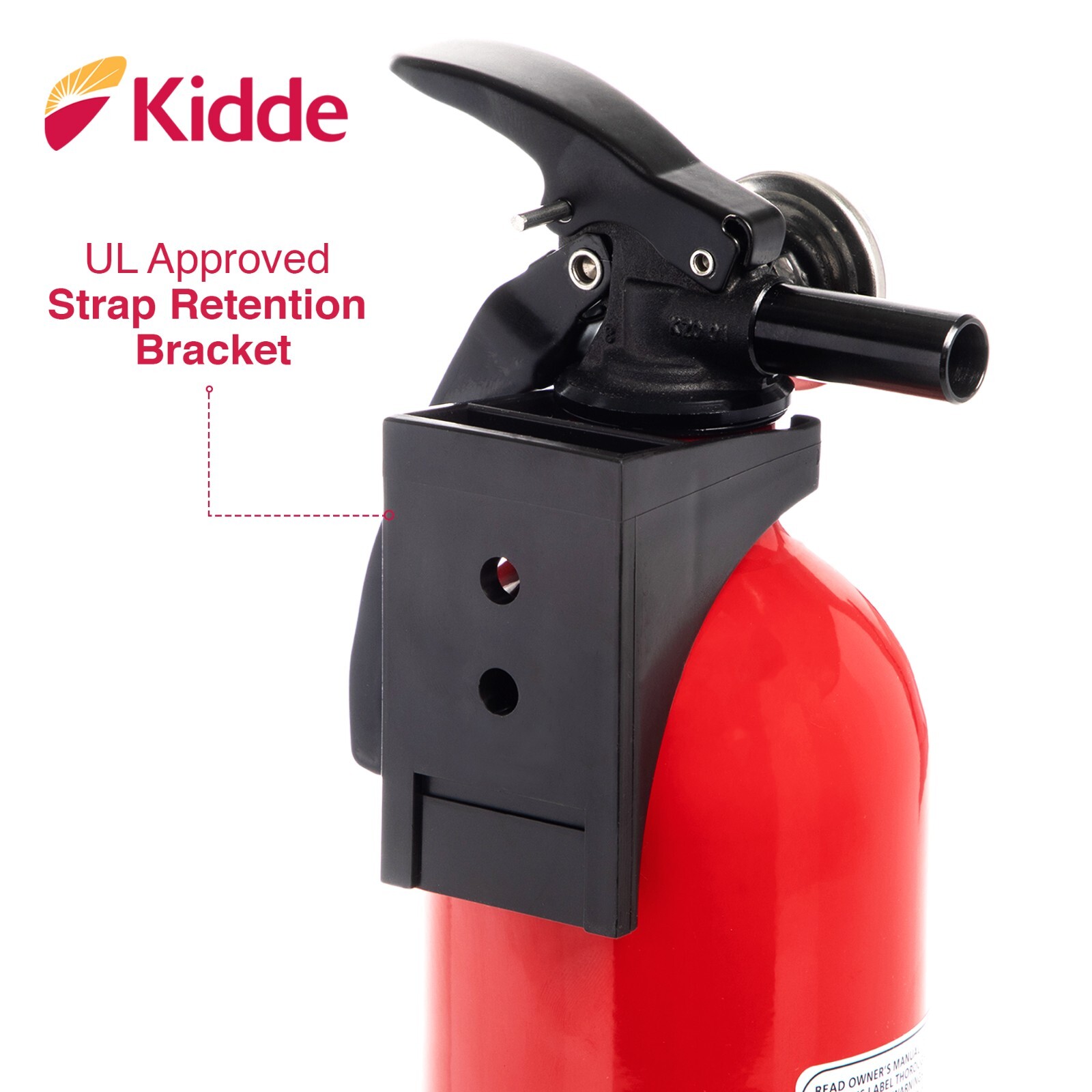 Kidde Multipurpose Home Fire Extinguisher, UL Rated 1-A:10-B:C, Model KD82-110AB