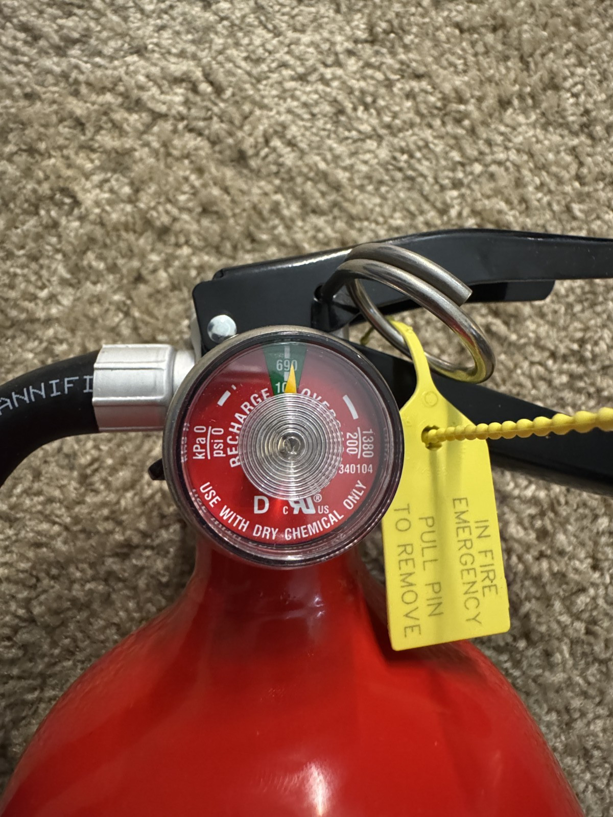 Kidde Pro 210 Fire Extinguisher PRO-4MP-1
