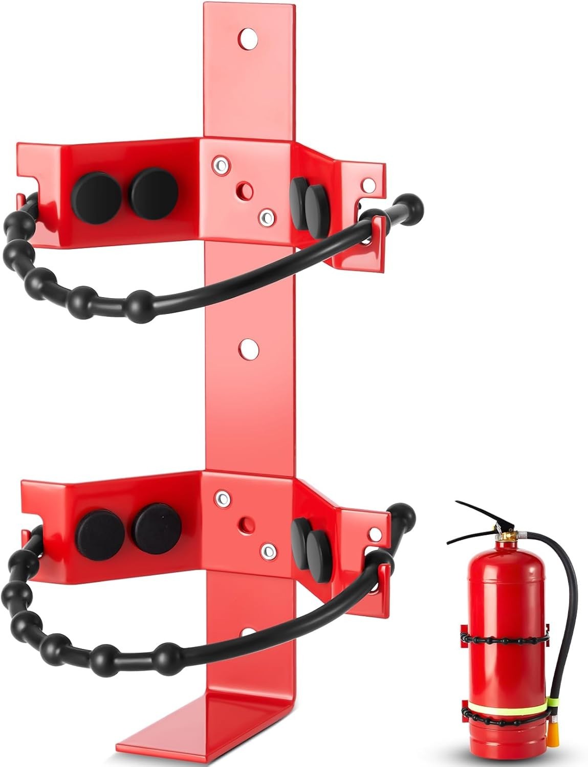 1 Pcs Fire Extinguisher Mounting Bracket Heavy Duty Extinguisher Holder Metal…