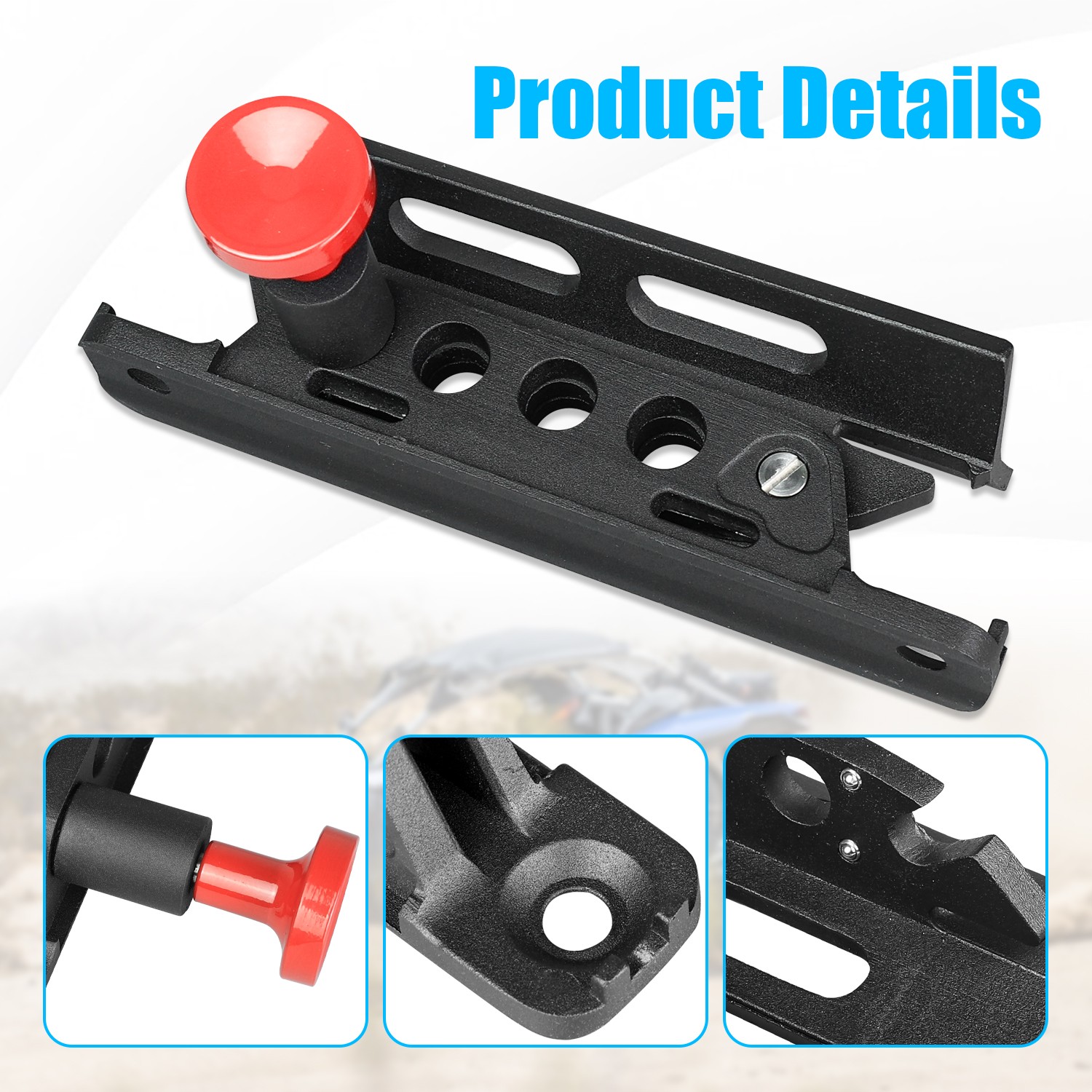 Adjustable Roll Bar Fire Extinguisher Mount Holder For Jeep Wrangler TJ JK JL