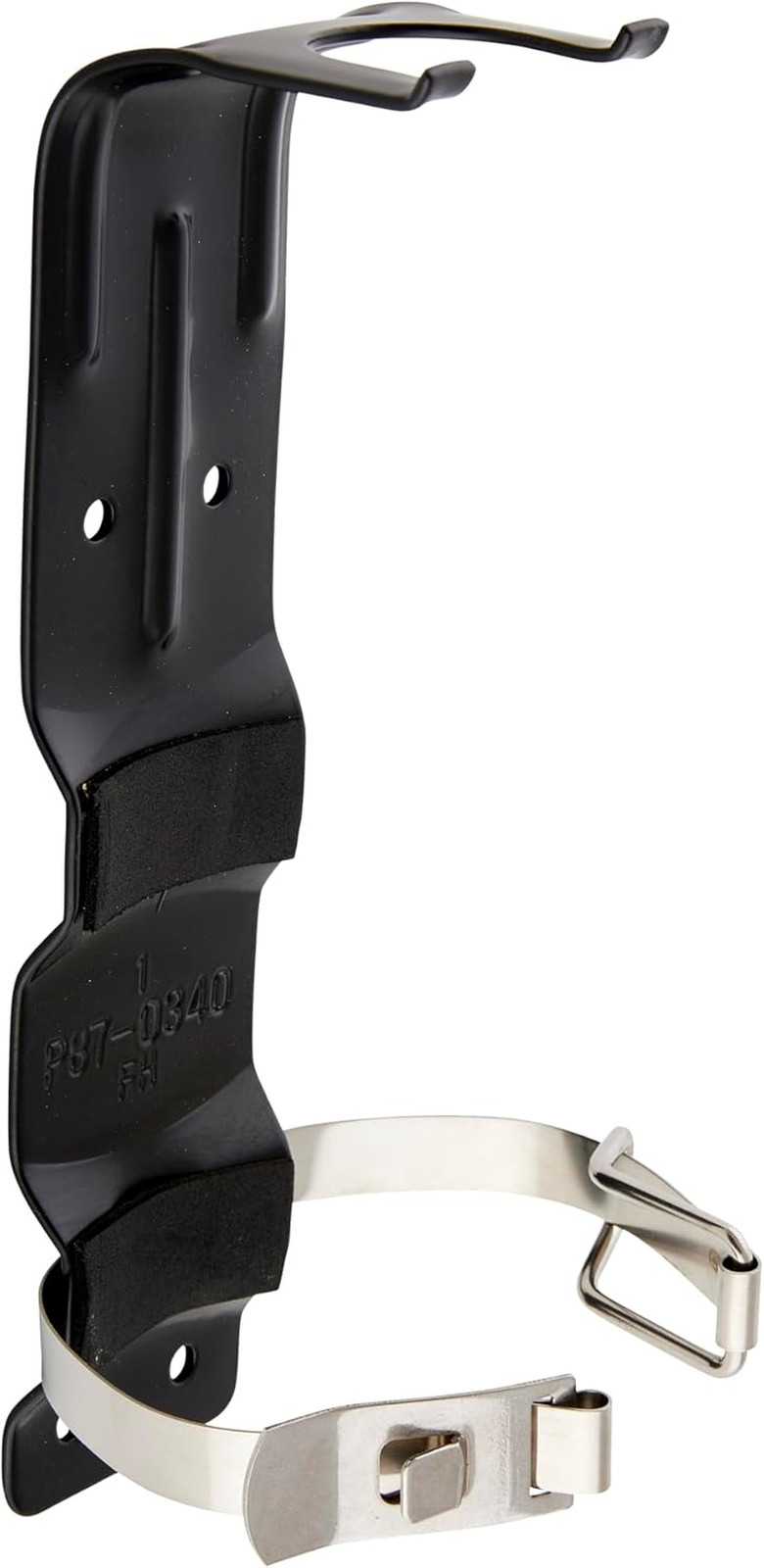 BRACKET2 Replacement Fire Extinguisher Bracket,Black
