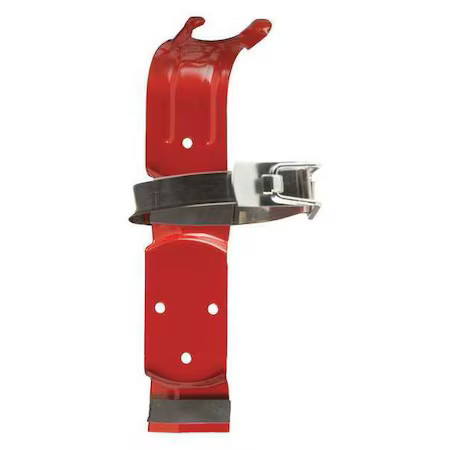 Buckeye Fire Equipment 700287 Fire Extinguisher Bracket, Strap Bracket, Steel,