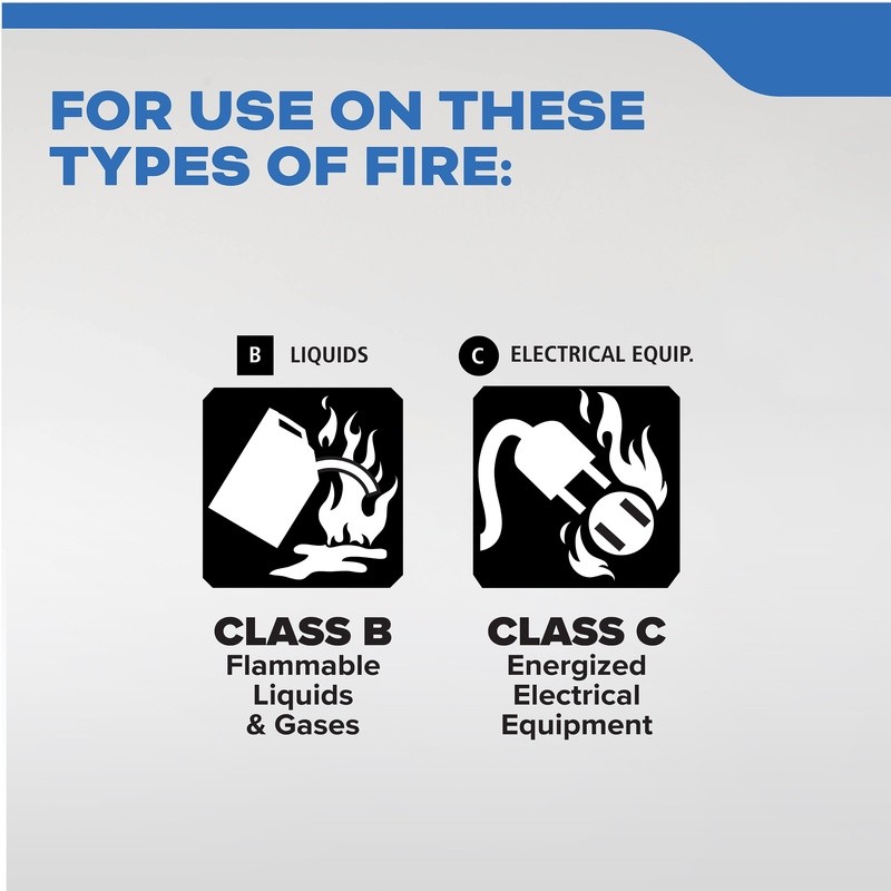Marine Fire Extinguisher Boats 10BC USCG Approved All Metal Construction Safety