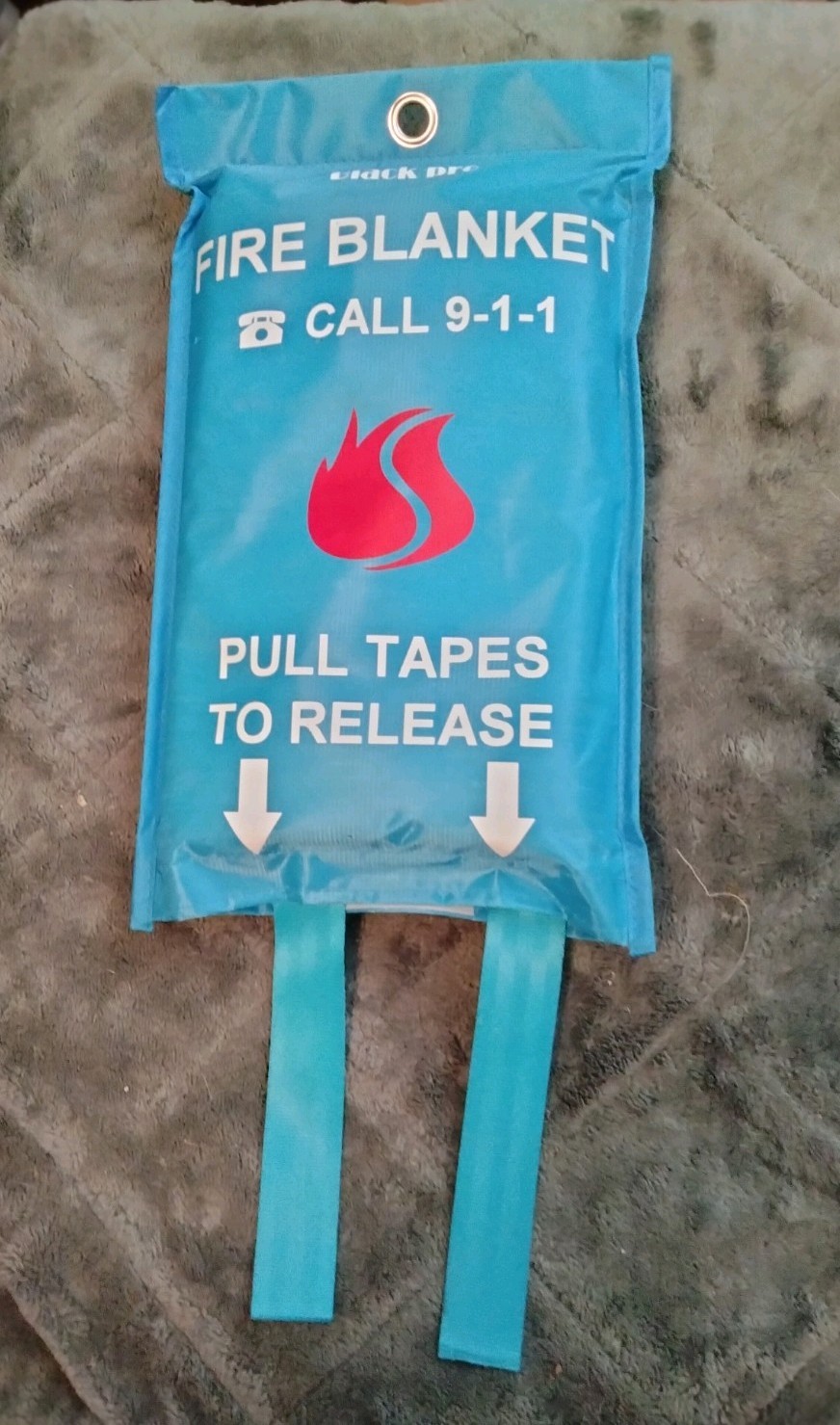 Fire Blanket Standard Uncoated Size 1.0 M By 1.0 M