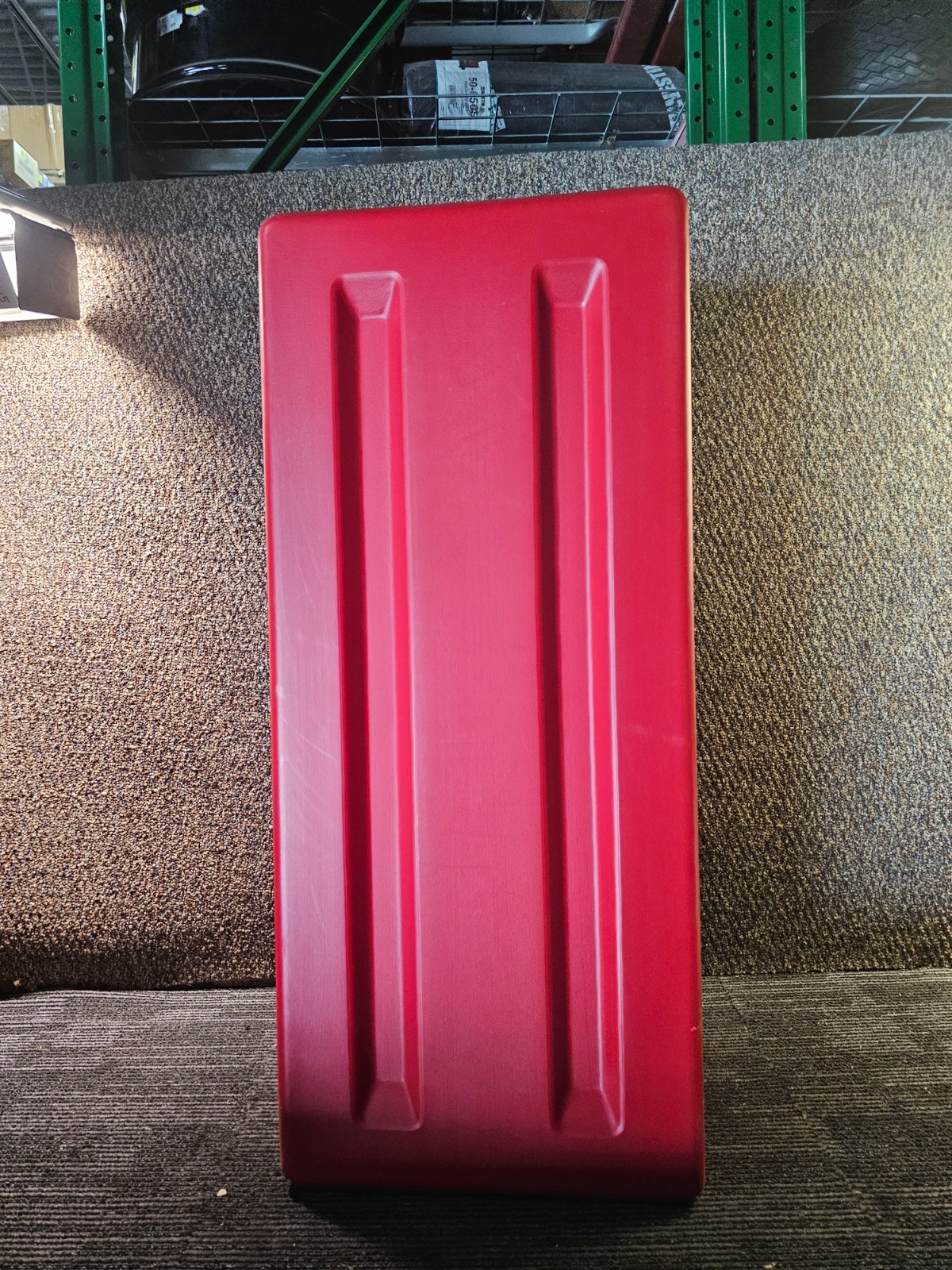FSP CFE20lb Red 20 lb. Heavy Duty Plastic Fire Extinguisher Cabinet with Lock