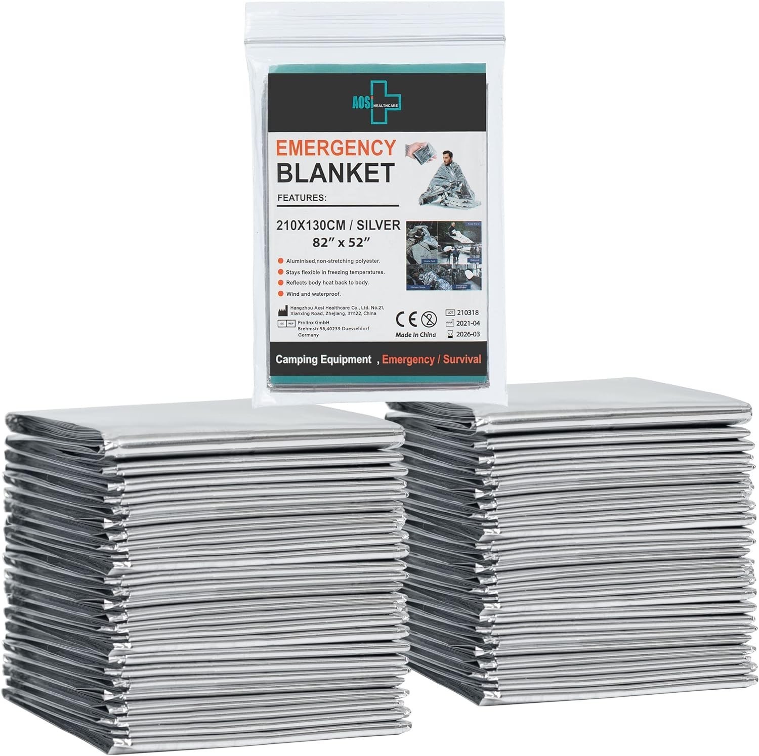 Emergency Blanket 12-Pack Emergency Gold Foil Blanket– Perfect Outdoors Hiking