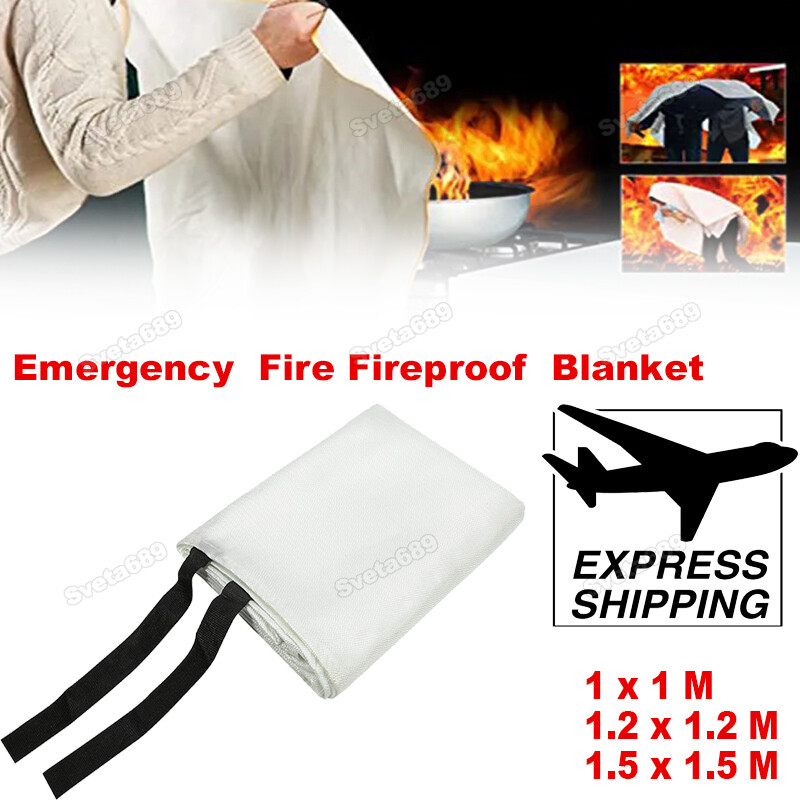 Glass Fiber Fire Blanket Fire Emergency Essential Escape Kitchen Fire Blanket