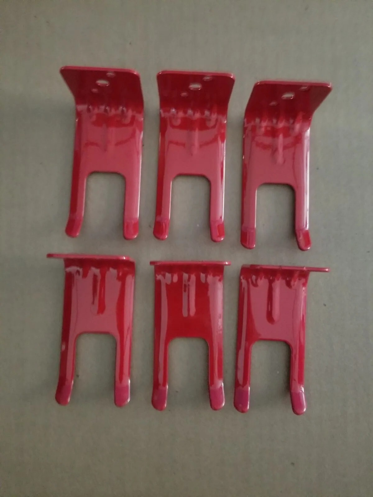 🤡🔥🧯AMEREX 6pc FORK WALL MOUNT 5 – 10-20lb FIRE EXTINGUISHER BRACKET 🤡🔥🧯