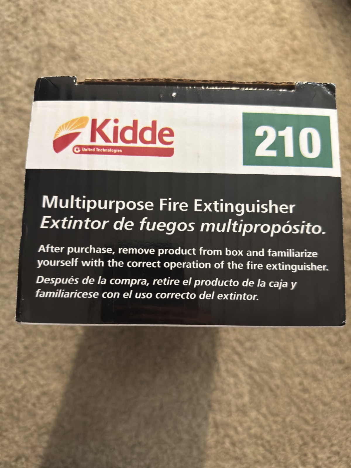 Kidde Pro 210 Fire Extinguisher PRO-4MP-1