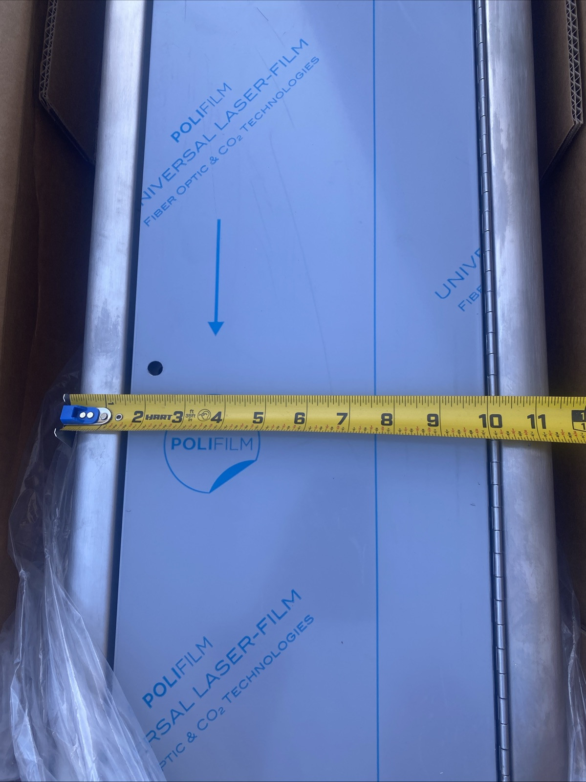 Potter Roemer Semi Recessed Fire Extinguisher Cabinet FRC7063-F Stainless Steel