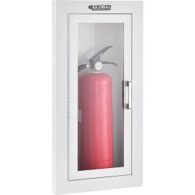 Industrial Fire Extinguisher Cabinet Semi-Recessed Fits 2-6.5 Lbs. Industrial