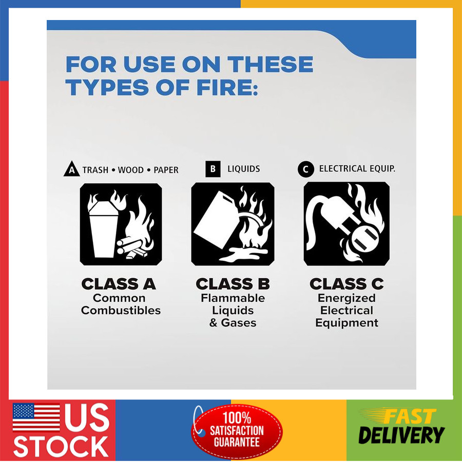 2 Pack Kidde Boat Fire Extinguishers, Single-Use 1A10BC, Reliable Safety