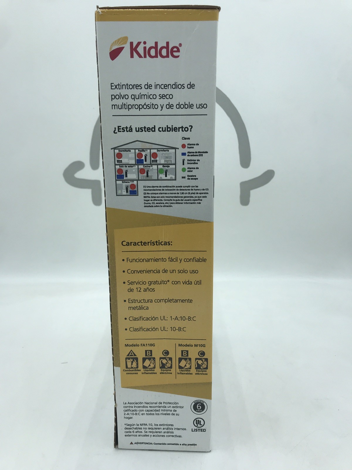 Kidde(2-Pack) 1-A:10-B:C Recreation And 10-B:C Kitchen Fire Extinguisher