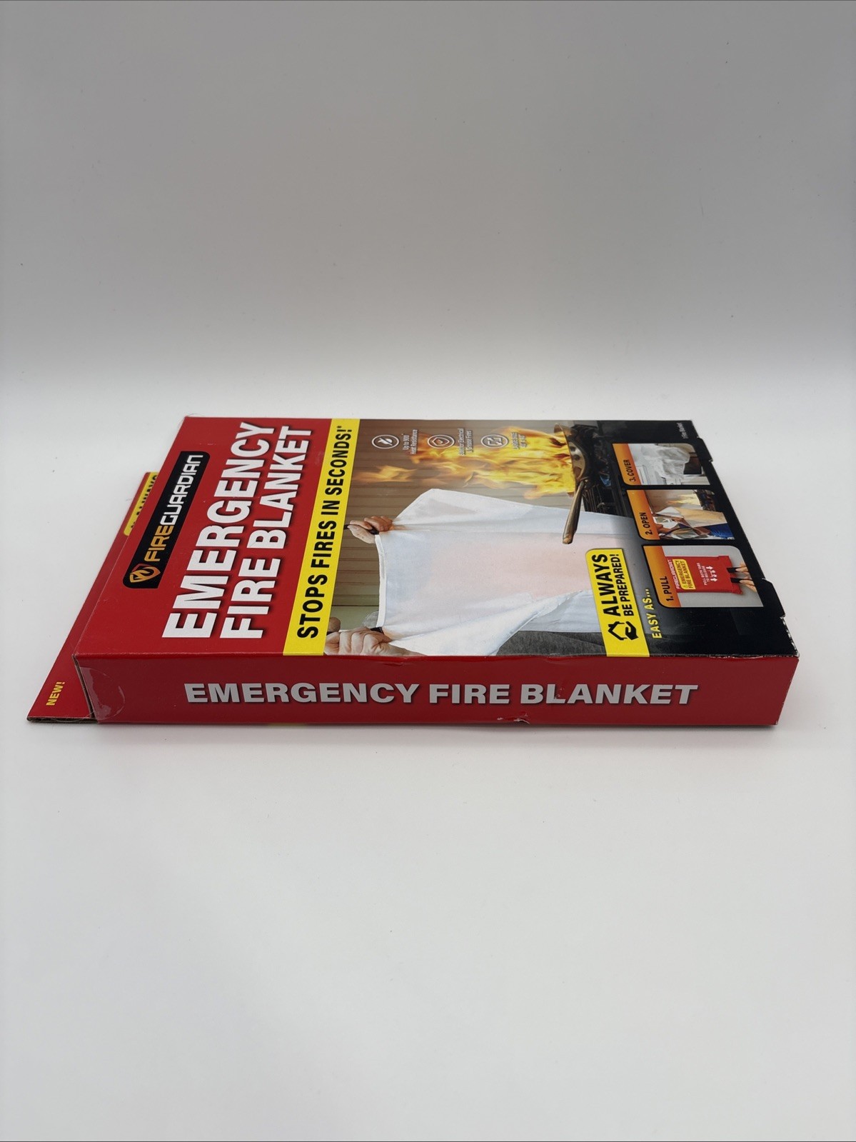 Fire Guardian Emergecy Fire Blanket 40“ X 40“ New in Box