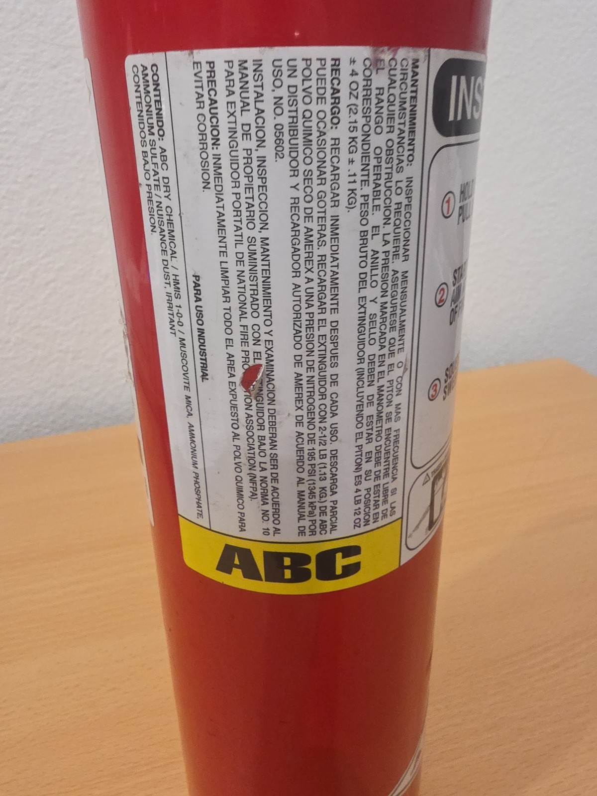 Amerex B417 Fire Extinguisher Read Description