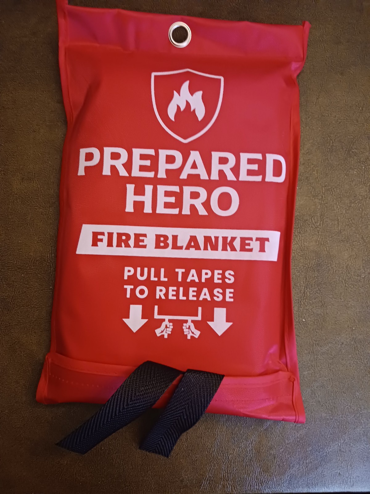 Prepared Hero Emergency Fire Blanket Suppression Fiberglass 39″x39″