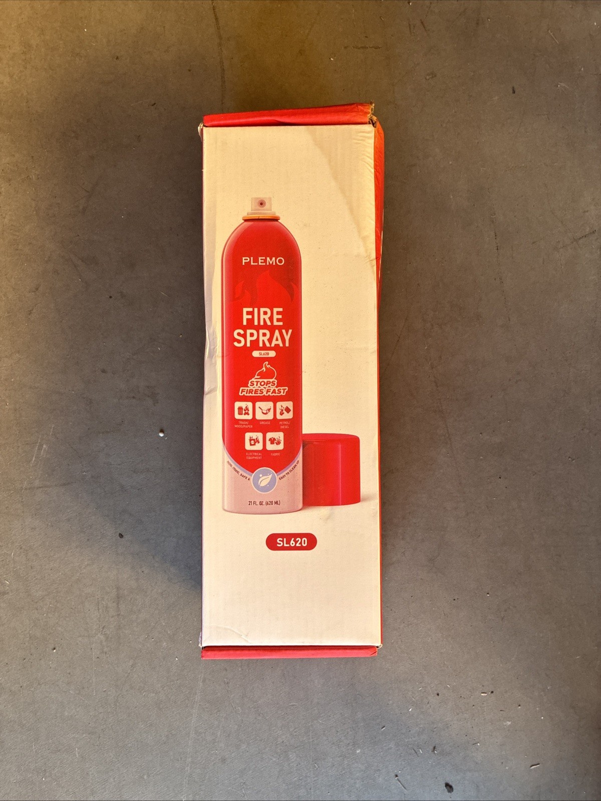 Plemo Fire Spray SL620 All-in-1 Portable Fire Extinguisher Spray For Home Travel