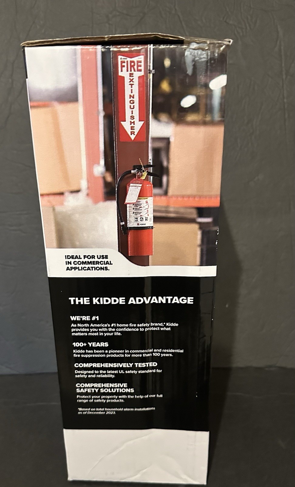 Kidde Pro 210 Fire Extinguisher – Rechargeable, Multi-Purpose Home & Office