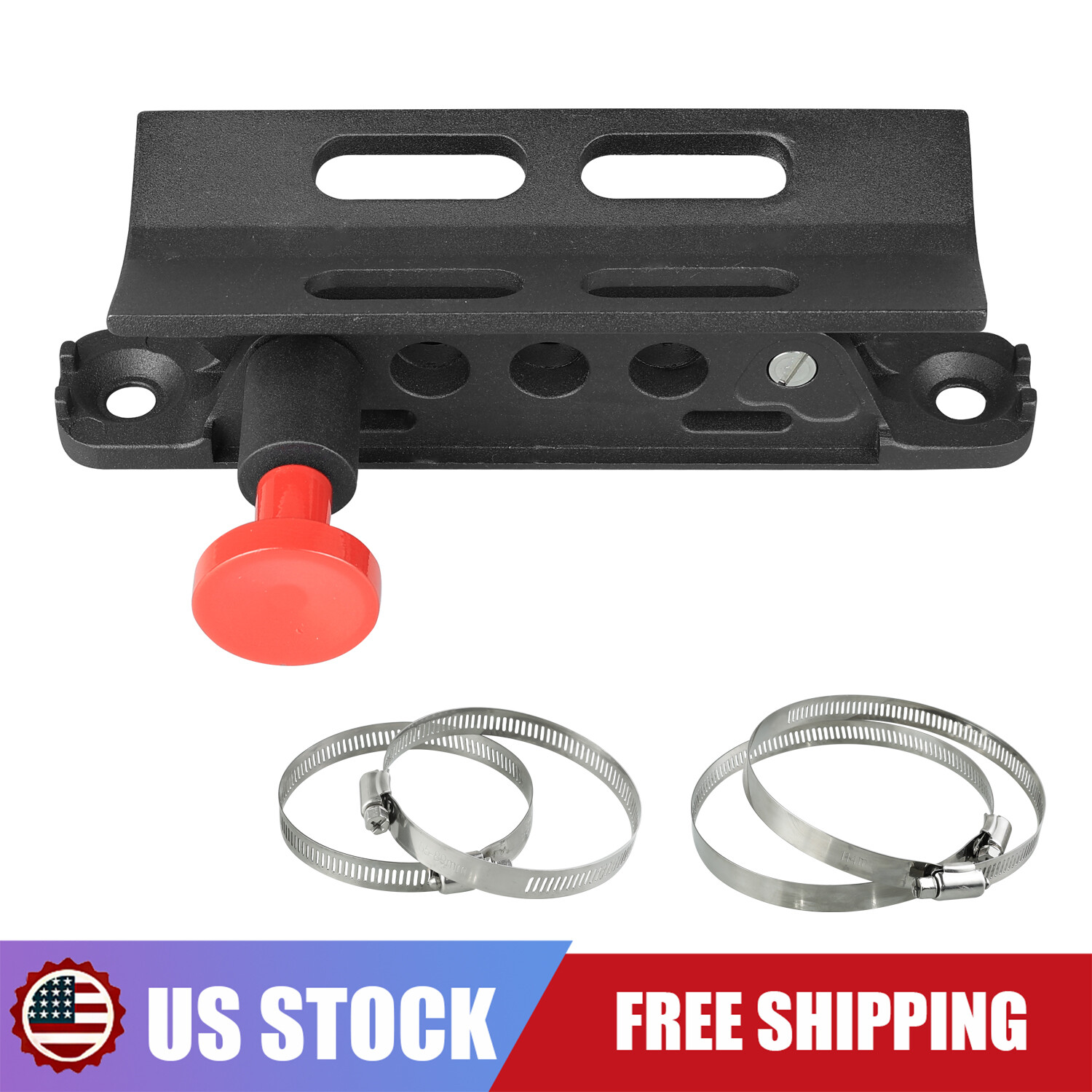 Adjustable Black Car Fire Extinguisher Mount Bracket For Jeep Wrangler Polaris