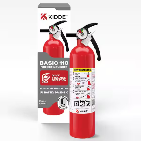 Multi-Purpose Dry Chemical Fire Extinguisher (Oil, Gasoline, Electrical, etc)