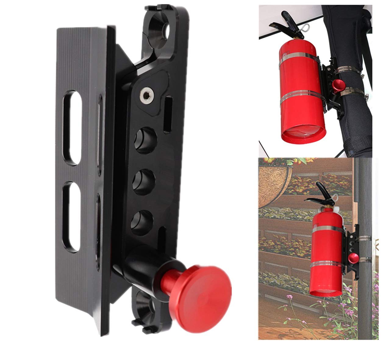 Universal Quick Release Roll Bar Fire Extinguisher Mount Holder Mount Compatible