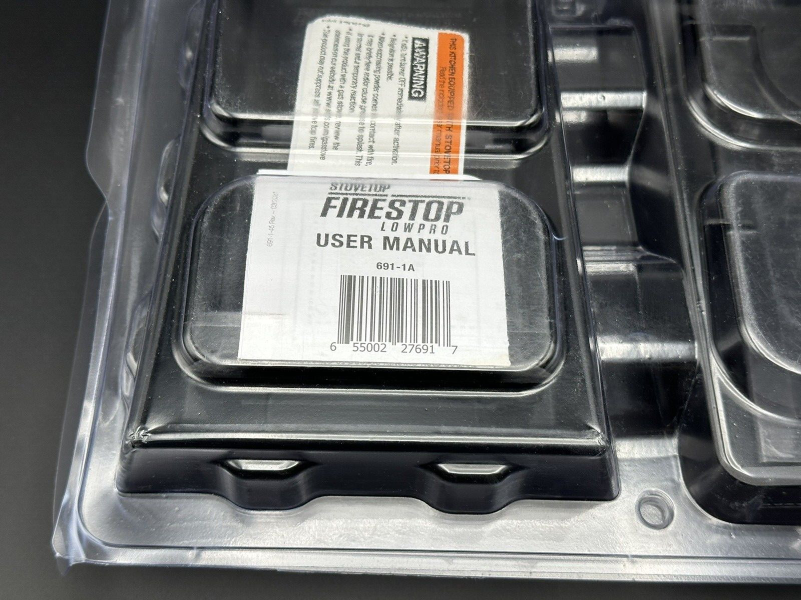 Pair of StoveTop Firestop LowPro Automatic Cooktop Fire Suppression 691-1A