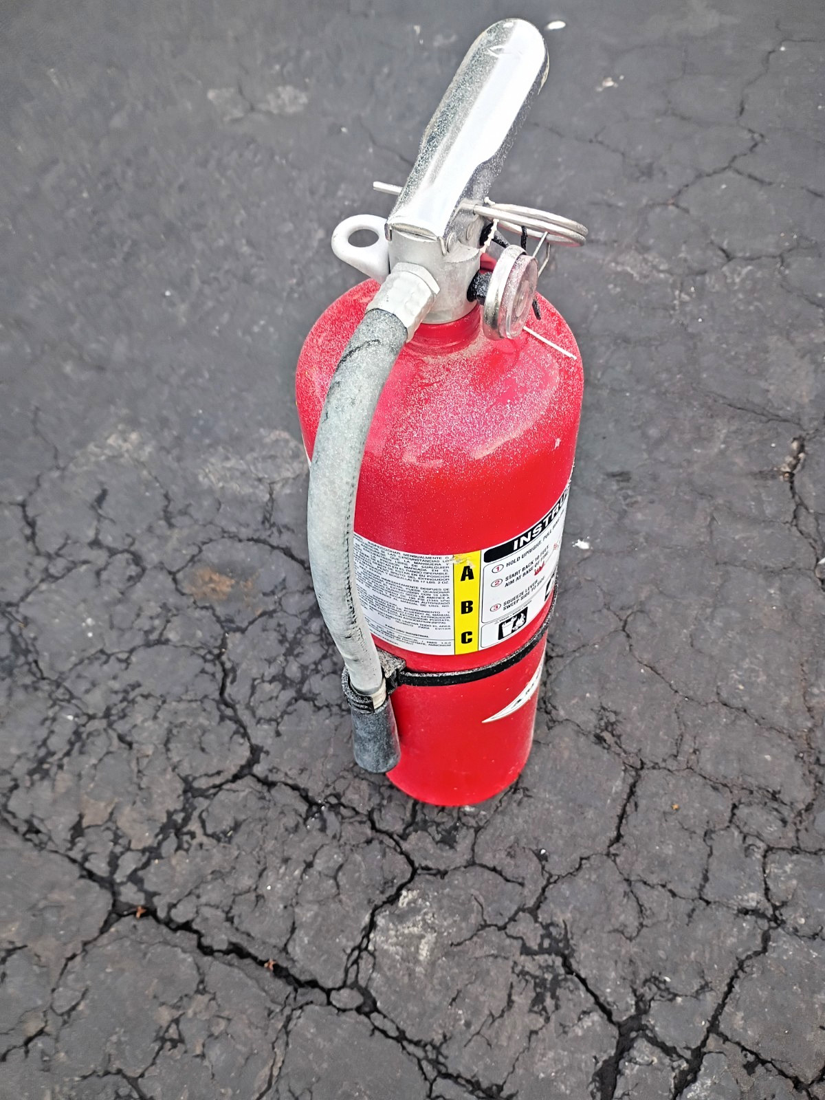 2017 Amerex B456 Fire Extinguisher ABC Dry Chemical Charged 100% FULL