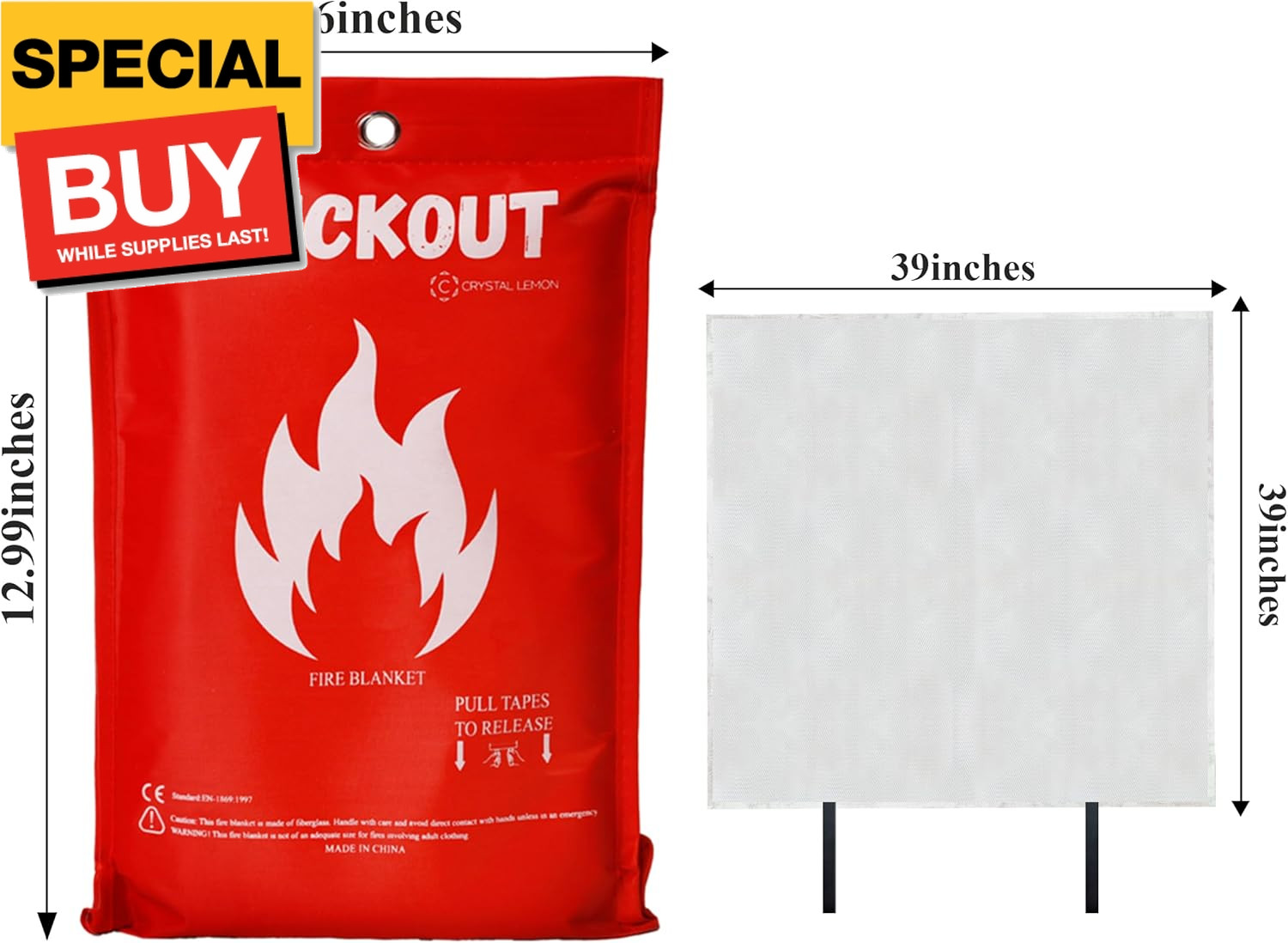 Survival Cover for Kitchen – Home Safety Heat Protection for Small Cooking Accid