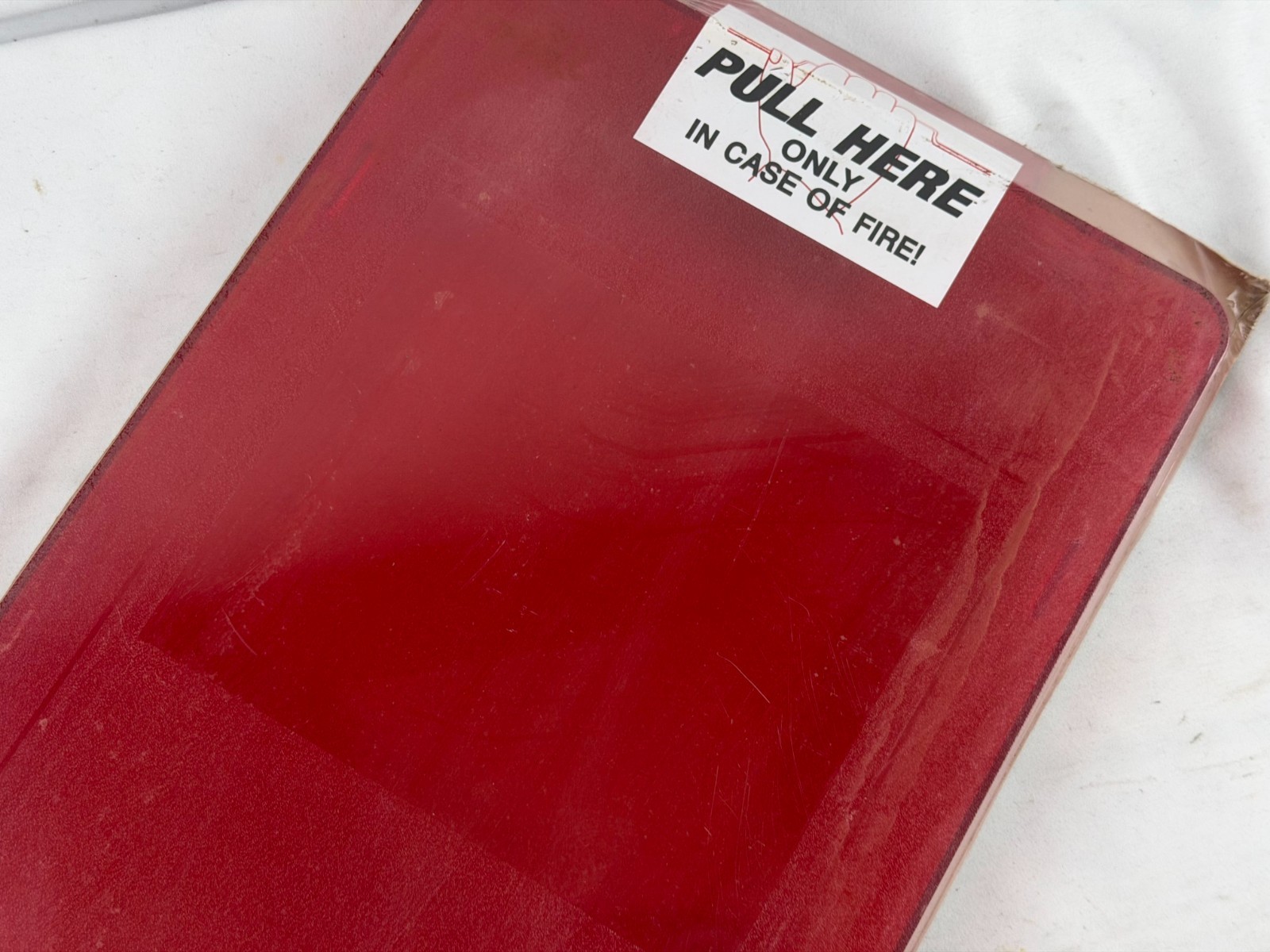 BECO Mark II M2CR Fire Extinguisher Cabinet Replacement Cover Door Red