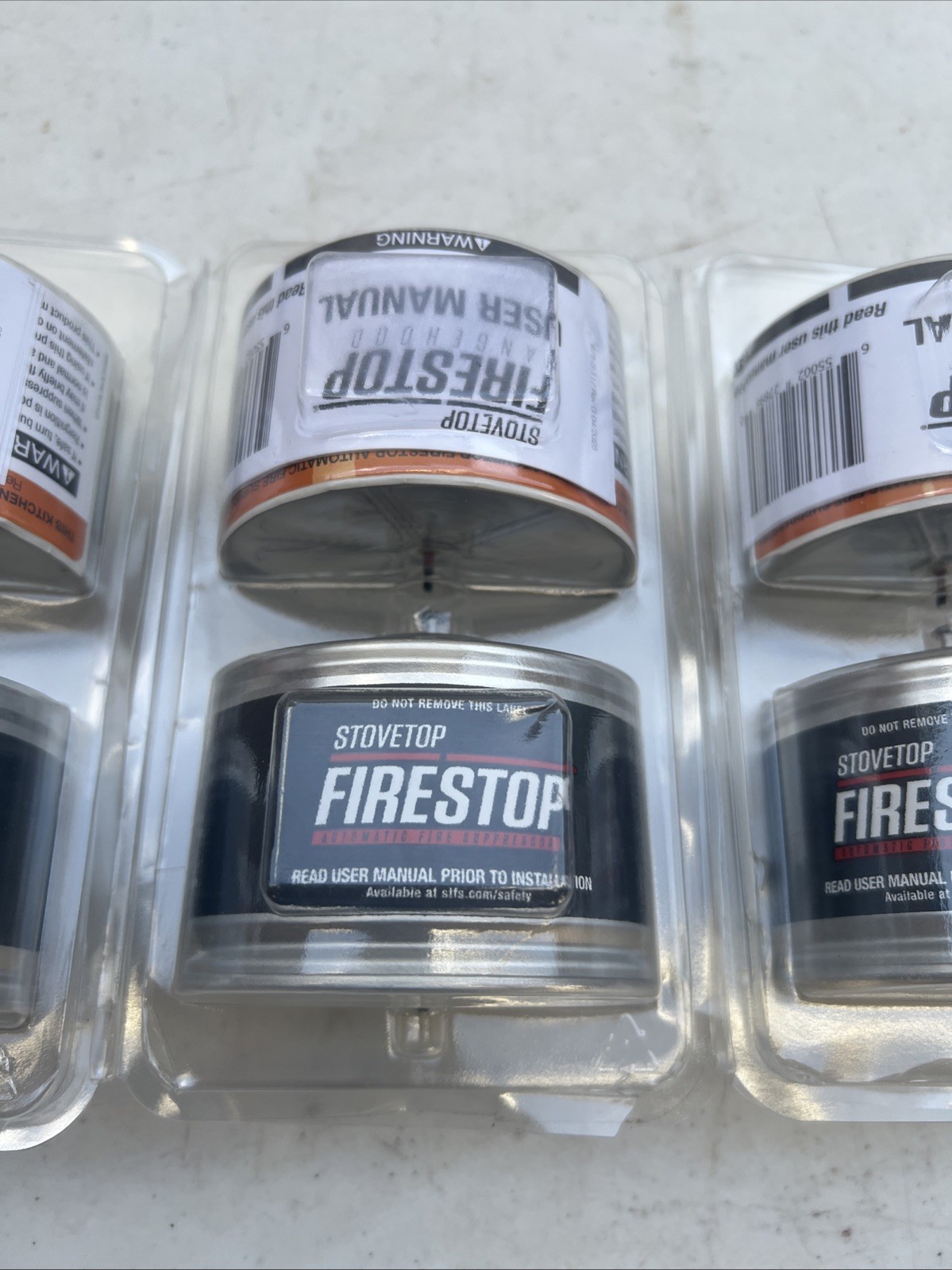 NEW (6 Pack) StoveTop FireStop Rangehood Automatic Fire Suppressor Extinguisher