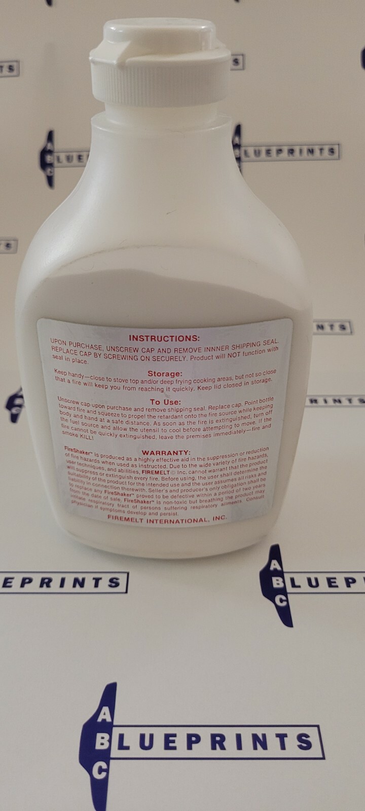 Fire Shaker Interceptor Class B & C Fires Only 1LB. Powder