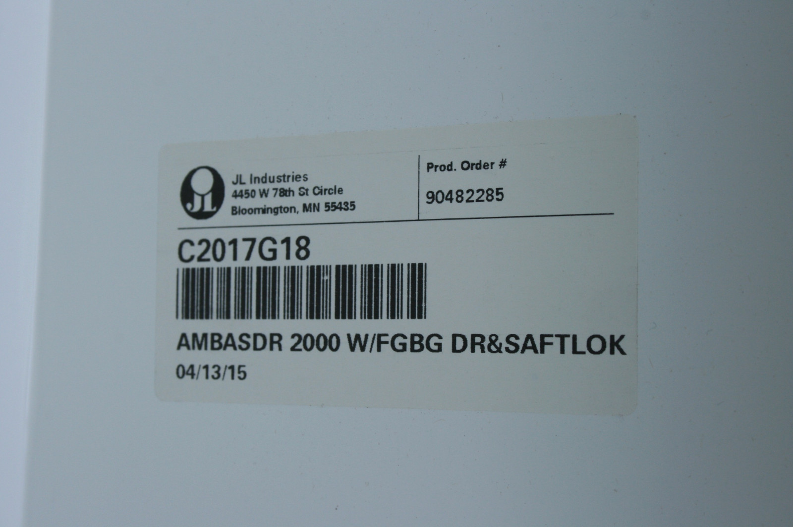 Fire Extinguisher Cabinet/Box – Steel JL Industries Ambassador Series – Glass