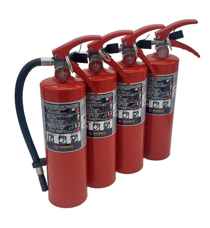 4 Pack – ANSUL SENTRY AA05S-1 5LB ABC Dry Chemical Class A B C Fire Extinguisher