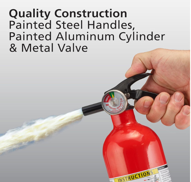 Kidde 2-Pack Fire Extinguisher 1-A:10-B:C Dry Chemical Red with Mounting Bracket