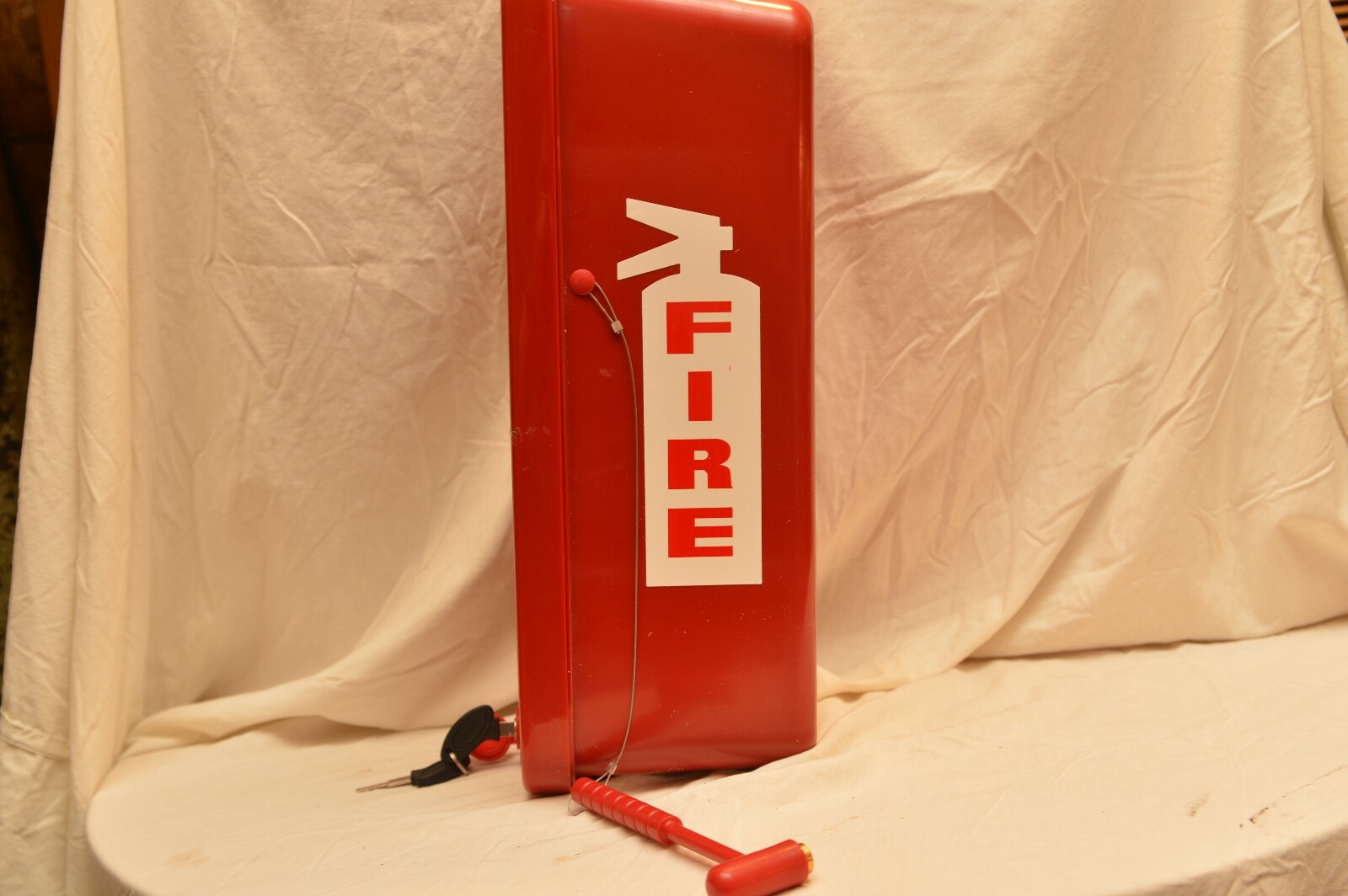 🎯 (6 PACK) 5 LB RED FIRE EXTINGUISHER CABINET INDOOR/OUTDOOR “FREE SHIPPING”