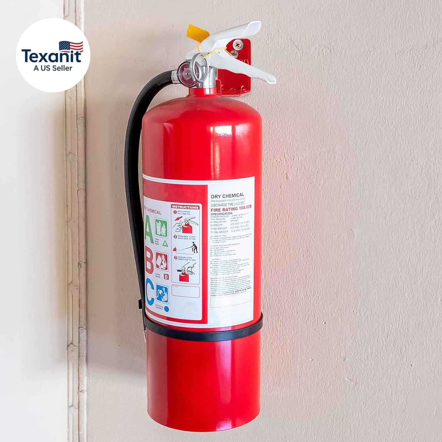 20 Pack Fire Extinguisher Mount Universal Bracket 5 to 40 Lb Fire Extinguisher H