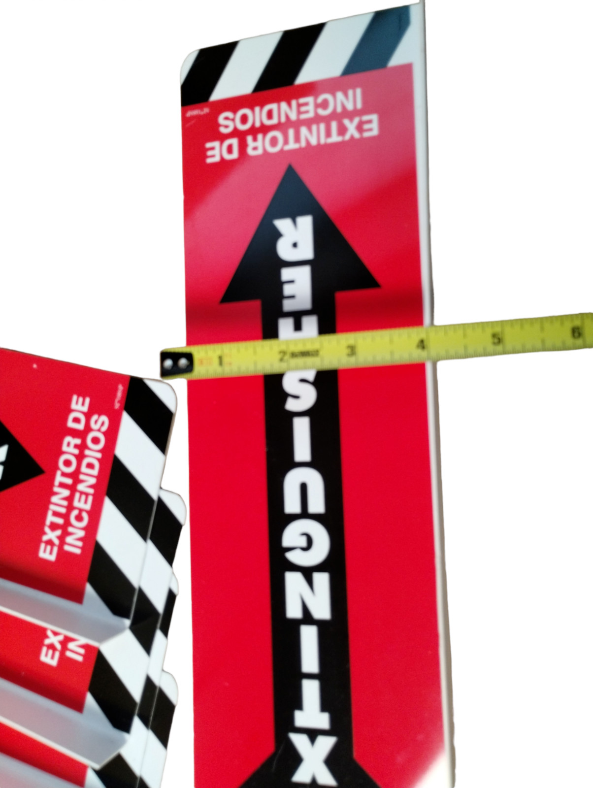 Fire Extinguisher Location Signs ( Lot of 5 ) 16″ x 4″