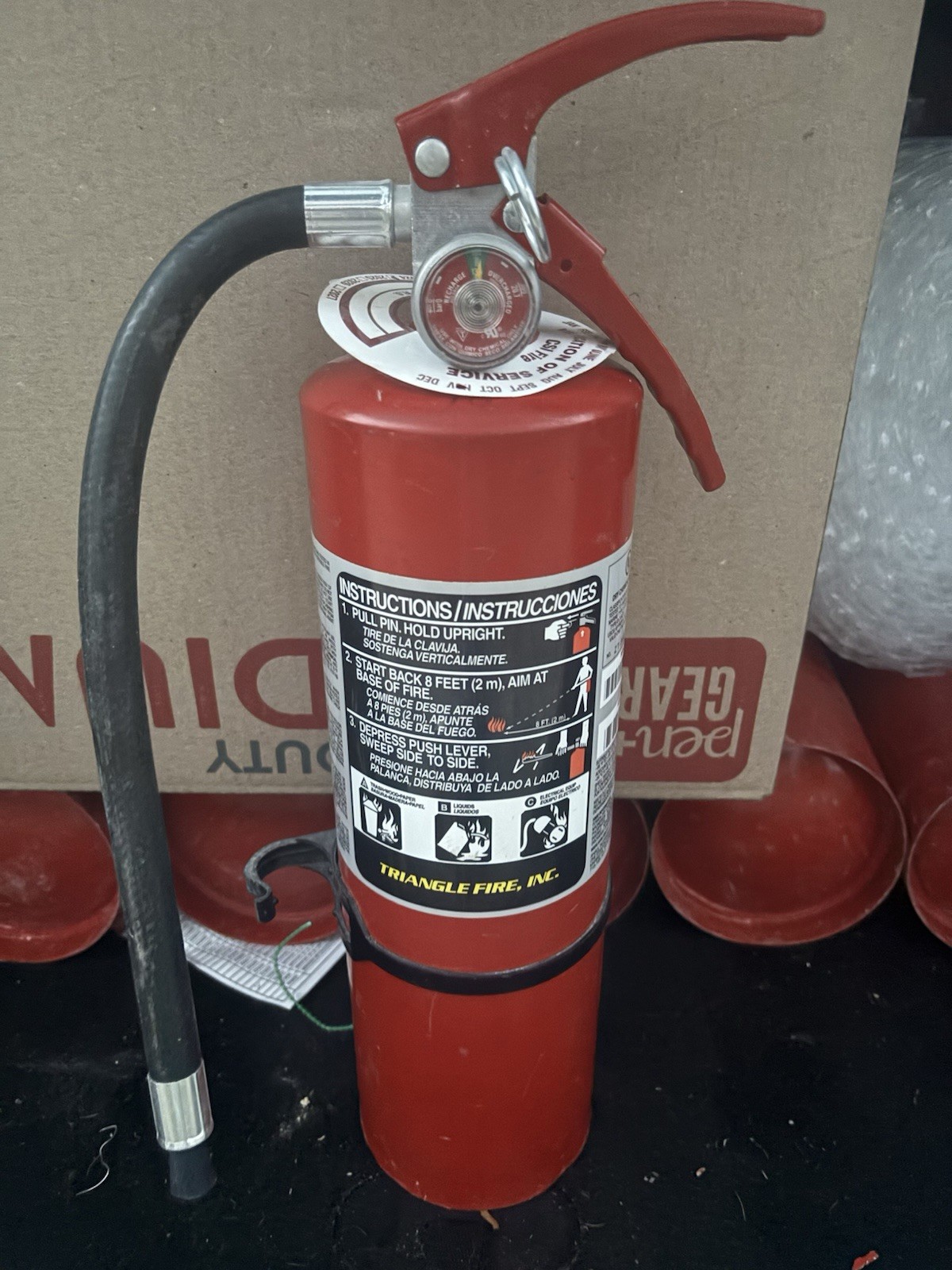 5LB ANSUL SENTRY AA05S-1 – ABC Dry Chemical Fire Extinguisher