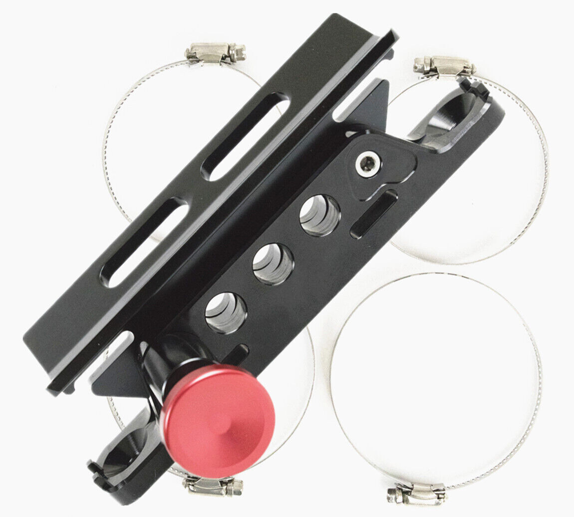 Black Car Fire Extinguisher Mount Bracket Adjustable For Jeep Wrangler JK JL UTV